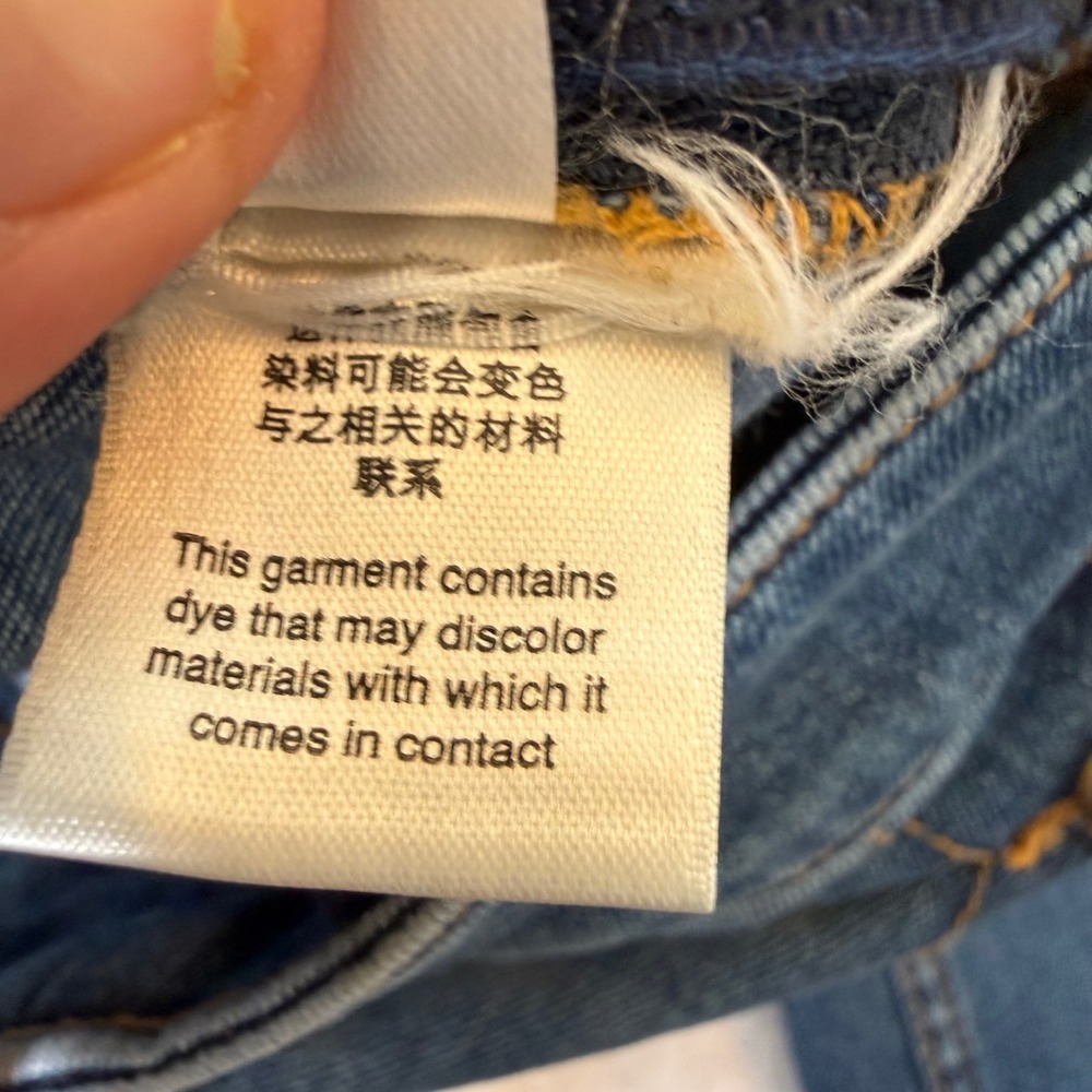 Pilcro and the Letterpress High-Waist Wide-Leg Sailor Jeans in Blue - Picture 8 of 10